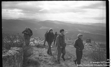 Тепе-Кермен с тур. клубом Спартак 30 января 1977 года