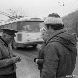 Пионерское 1. Остановка. Разговор с лесником. 02 января 1977 года