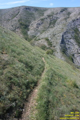 Куртоир - Орлиное. Тропа