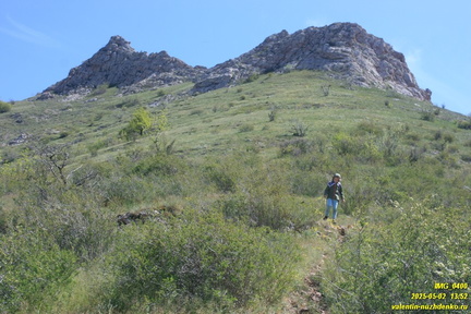 Куртоир - Орлиное. Тропа