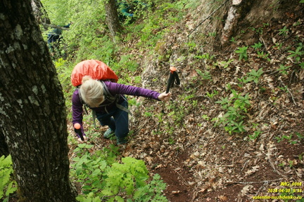Подъем на Куртоир рядом с Орлиным