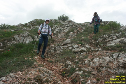 Подъем на Куртоир рядом с Орлиным