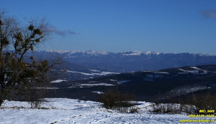 Главная гряда Крымских гор. Западная часть