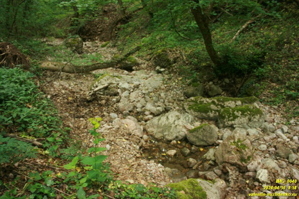 Овраг Куртаир. Водоток Орлиного ущелья в низовьях