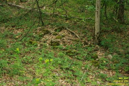 Дорога возле оврага Куртаир