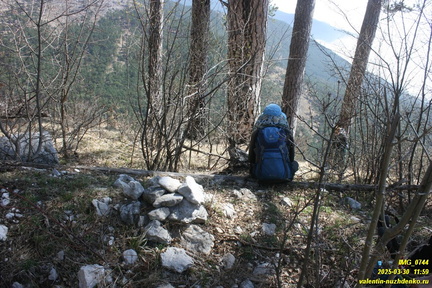 Дорога на Биюк-Лапату. Развилка на Лапата-Йол