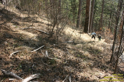 Лапата-Йол. Старое ответвление на перевал Камдерек