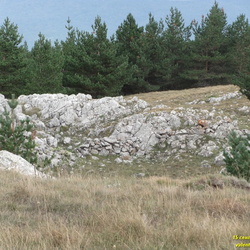Развал стены на Устрата-Тепе