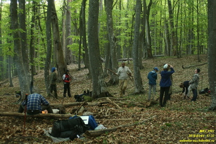 Стоянка возле Уч-Тенке
