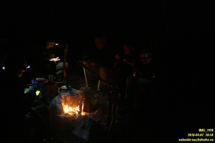 Стоянка возле Уч-Тенке