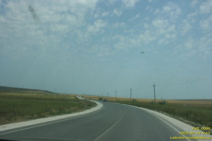 Автодорога Войково – Курортное. Приазовье. Керченский полуостров. Крым