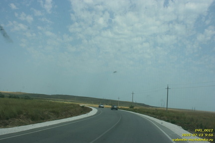 Автодорога Войково – Курортное. Приазовье. Керченский полуостров. Крым