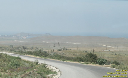 Автодорога Войково – Курортное. Приазовье. Керченский полуостров. Крым