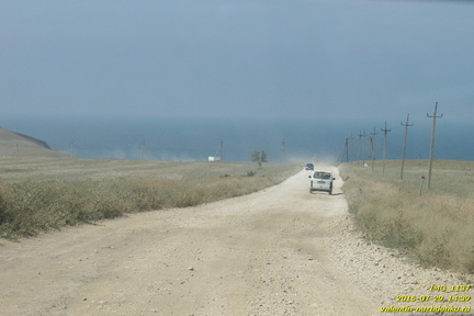 Автодорога Войково – Курортное. Приазовье. Керченский полуостров. Крым