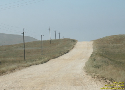 Автодорога Войково – Курортное. Приазовье. Керченский полуостров. Крым