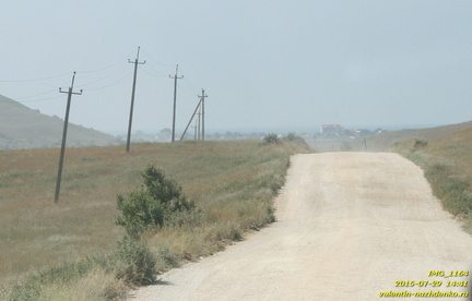 Автодорога Войково – Курортное. Приазовье. Керченский полуостров. Крым