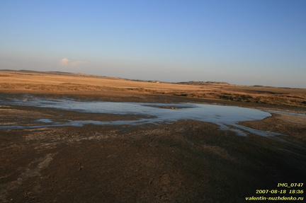 Мало-Тарханские грязевые вулканы. Керченский полуостров. Крым