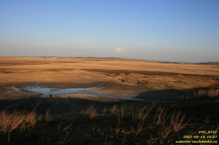 Мало-Тарханские грязевые вулканы. Керченский полуостров. Крым