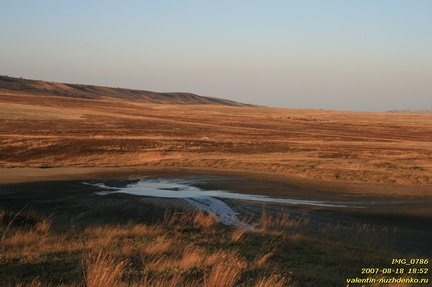 Мало-Тарханские грязевые вулканы. Керченский полуостров. Крым