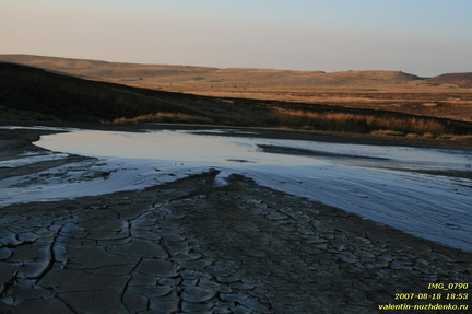 Мало-Тарханские грязевые вулканы. Керченский полуостров. Крым