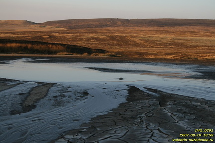 Мало-Тарханские грязевые вулканы. Керченский полуостров. Крым