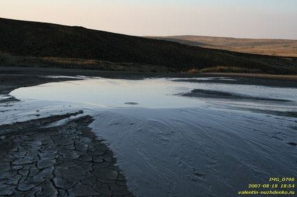 Мало-Тарханские грязевые вулканы. Керченский полуостров. Крым