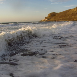 мыс Бугас (Копсель), виды с востока