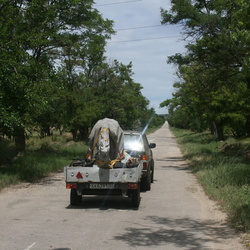 Автодорога в Бондаренково от микрорайона Пошивальникова (Братское)