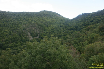 Чингин-Алан. Общие виды. Сверный склон Бабугана