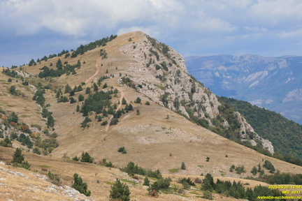 Бабуган, вид на Куш-Кая