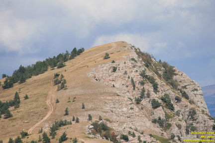 Бабуган, вид на Куш-Кая