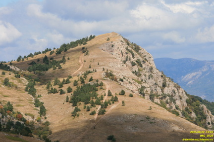 Бабуган, вид на Куш-Кая