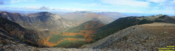Бабуган. Вид на Центральную Котловину