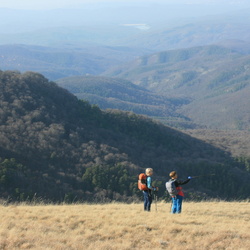 Сагыр-Тепе, северо-западный отрог к истоку Качи