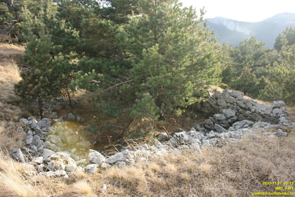 Гурзуфская яйла. Хызыл-Хош на склоне Гурзуфской яйлы. Кошара