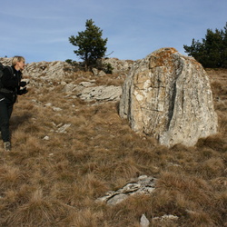 Камень в Хызыл-Хош (Пещерный натёк на Гурзуфской яйле).