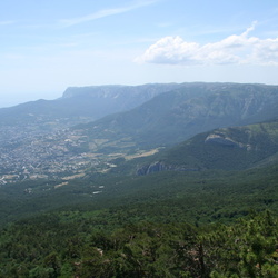 Главная Гряда Крымских гор. Запад. Общие виды