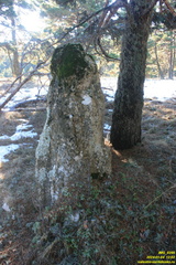 Сталагмит Рухлова на Никитской яйле