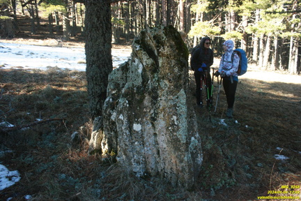 Сталагмит Рухлова на Никитской яйле