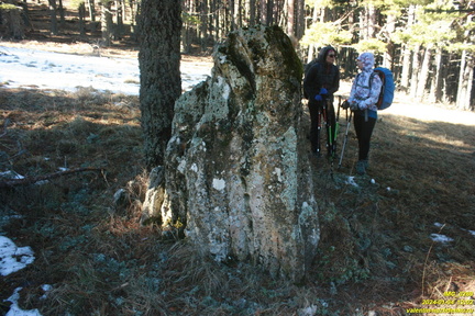 Сталагмит Рухлова на Никитской яйле
