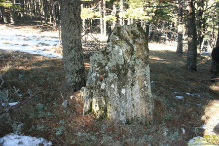 Сталагмит Рухлова на Никитской яйле