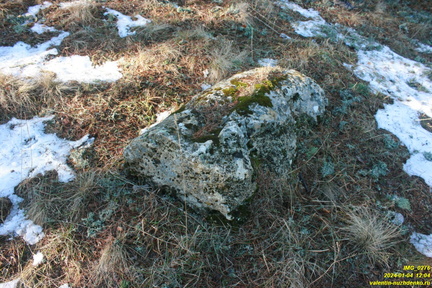 Сталагмит Рухлова на Никитской яйле