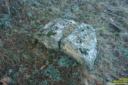 Сталагмит Рухлова на Никитской яйле