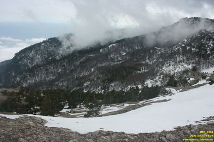 Скала Авунда. Вершина