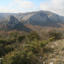 Седам-Кая (Орлиный Залет). Общие виды