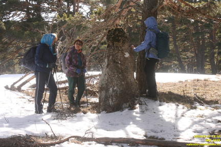 Никитская яйла. Сталагмит Рухлова на Никитской яйле
