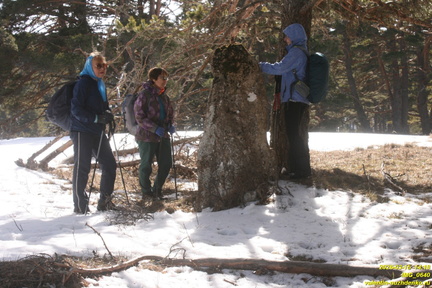 Никитская яйла. Сталагмит Рухлова на Никитской яйле