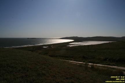 Бухта Морской Пехоты. Пересыпь Чокракского Озера.