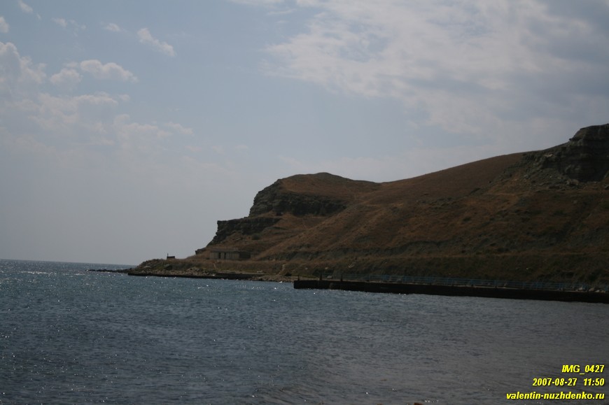 Мыс Бугас (Копсель), виды с востока Мыс Бугас (Копсель), виды с востока
