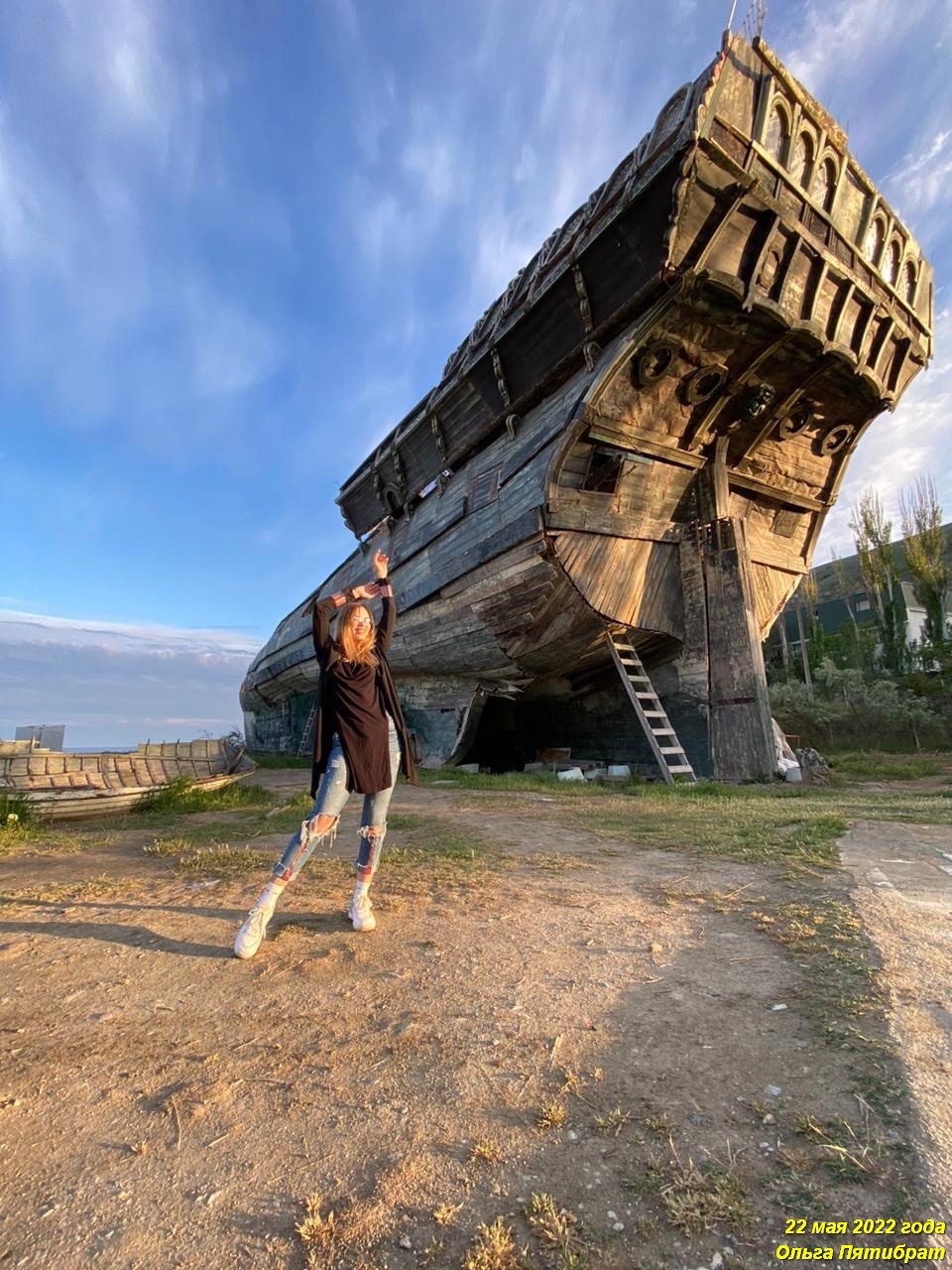 Корабль-музей "Повелитель Морей" Виктора Скалетто на Бугазе Корабль-музей "Повелитель Морей" Виктора Скалетто на Бугазе